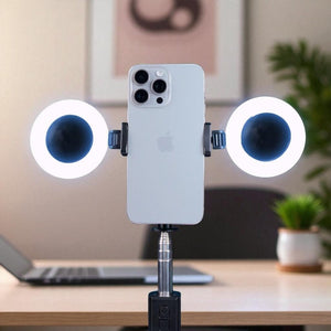 Plokama K9 Pro Double LED Selfie Stick Tripod