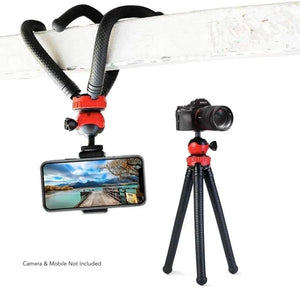Combo! Octopus Tripod With Ball Head- Best For DSLR Or Smartphone Vlogging & Table Stand